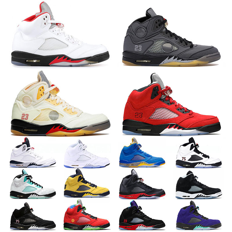 Jumpman 5 5s Men Retro Basketball Shoes Sports Sneakers Raging Bull Fire Red What The Black Muslin Sail Paris SE Oregon Mens Trainers Size 40-47 
Jumpman 5 5s Men Retro Basketball Shoes Sports Sneakers Raging Bull Fire Red What The Black Muslin Sail Paris SE Oregon Mens Trainers Size 40-47