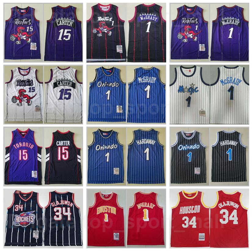 Mitchell and Ness Vintage Basketball Tracy McGrady Jersey Penny Hardaway 1 Vince Carter 15 Hakeem Olajuwon 34 Retro Red Navy Blue White Purpe Black Stripe High/Top, 1 mcgrady
Mitchell and Ness Vintage Basketball Tracy McGrady Jersey Penny Hardaway 1 Vince Carter 15 Hakeem Olajuwon 34 Retro Red Navy Blue White Purpe Black Stripe High/Top, 1 mcgrady