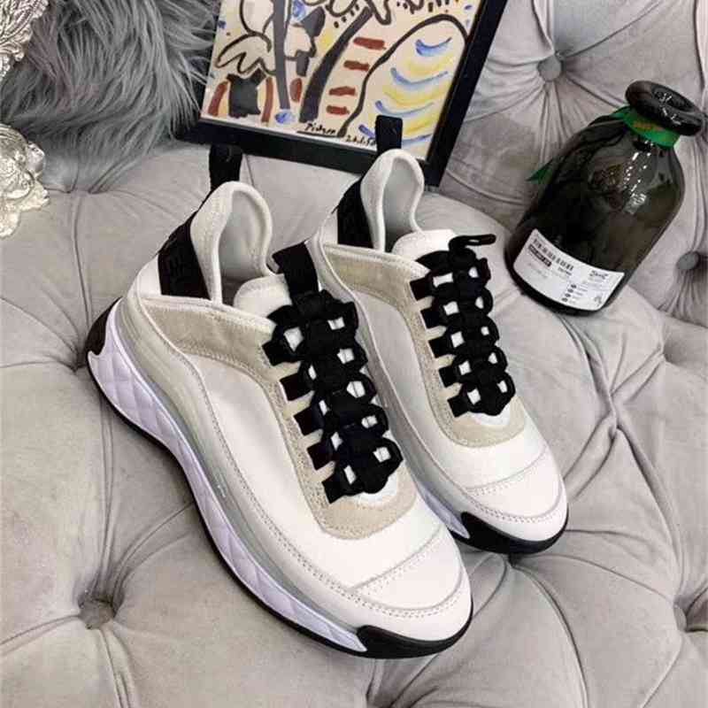 Brand Air Cushion Women Sneakers Lace Up Suede Leather Shoes Fashion Casual Trainers Platform Runway High Quality, As picture
Brand Air Cushion Women Sneakers Lace Up Suede Leather Shoes Fashion Casual Trainers Platform Runway High Quality, As picture