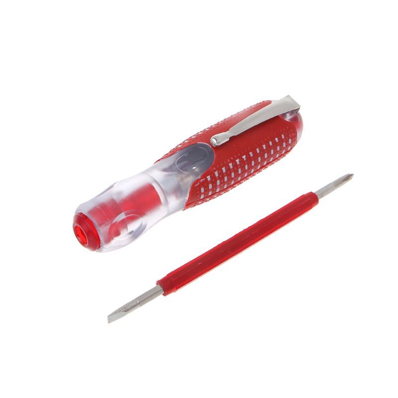 100-500V Voltage Indicator Cross & Slide Screw Window Electrical Test Pen Duration Insulation Electricity Home Tool 83XA