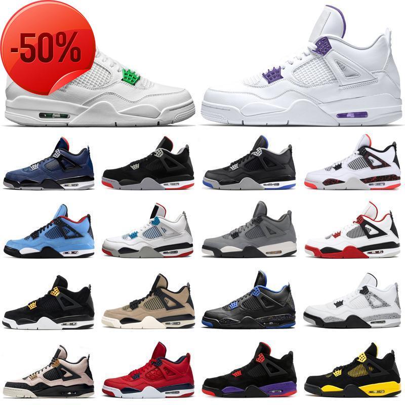 2021 Red Metallic 4S Basketball Shoes for Men high quality Sneakers 4 trainers Orange green Purple white Rasta man Sport Shoes US 7-13, 27
2021 Red Metallic 4S Basketball Shoes for Men high quality Sneakers 4 trainers Orange green Purple white Rasta man Sport Shoes US 7-13, 27