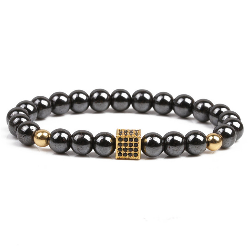 Black diamond Zircon Box Magnet Beads Strands Bracelet wristband cuff women men fashion jewelry
Black diamond Zircon Box Magnet Beads Strands Bracelet wristband cuff women men fashion jewelry