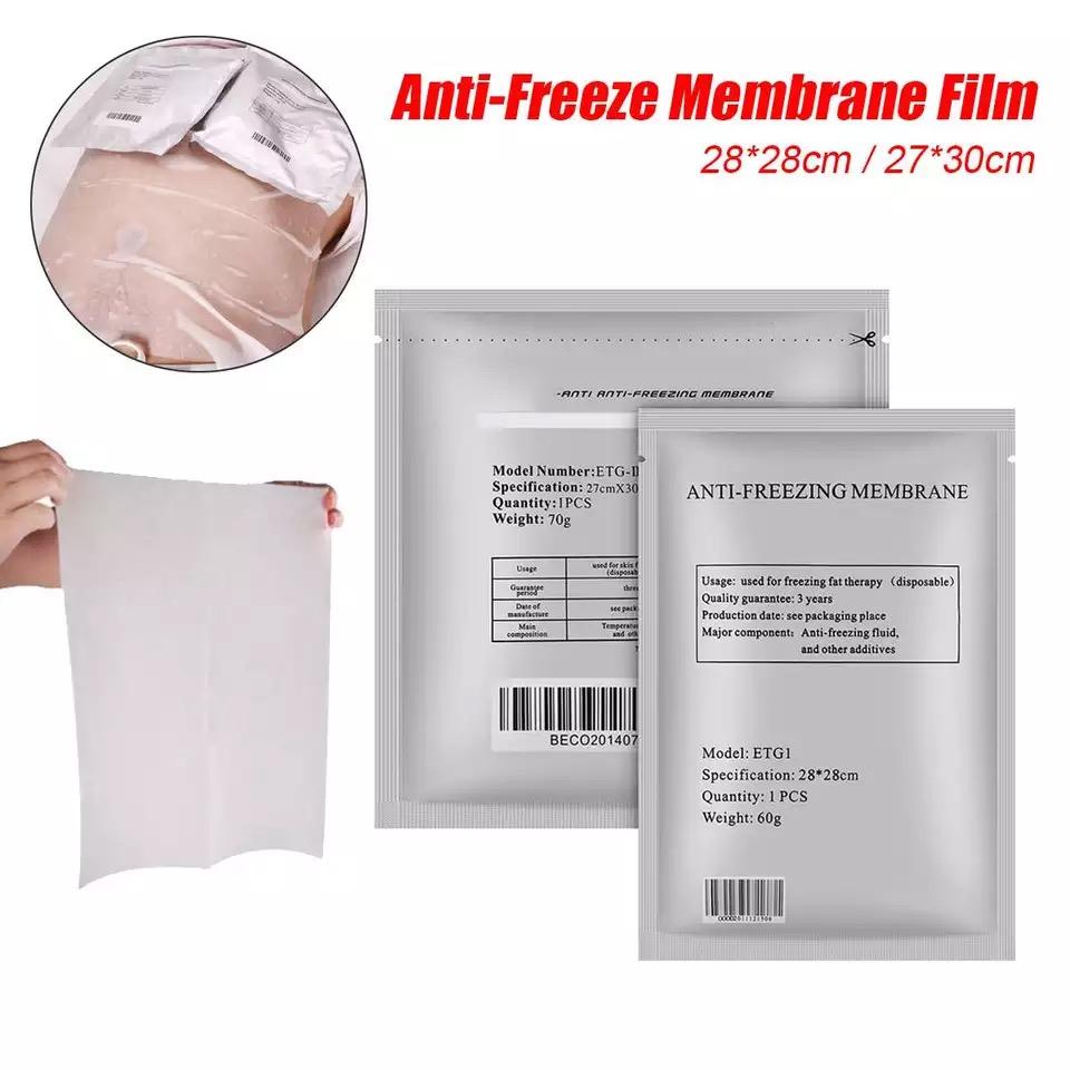 Fast shiping Antifreeze Membrane 34*42CM 12*12CM 32*32CM Antifreezing membranes Anti-freezing Pad for fat freezing 50PCS