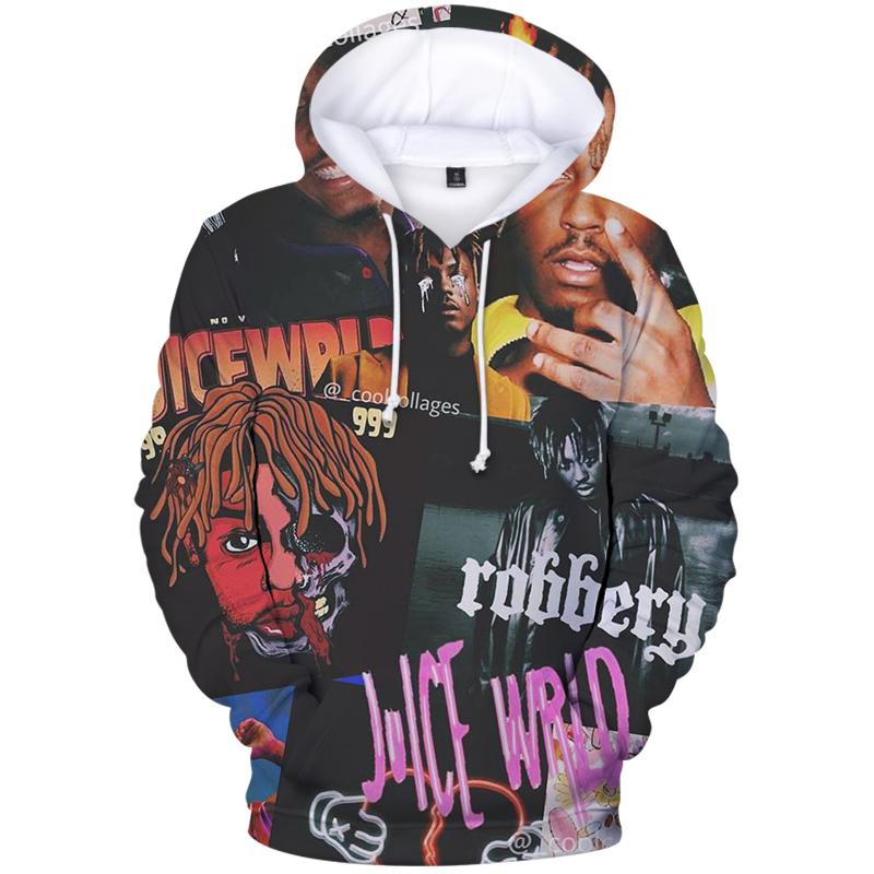 Men's Hoodies & Sweatshirts Rap Playboi Juice Wrld Lil Peep Hoodie Mens Sweatshirt 3D Printing Hip Hop Streetwear Hoody Pullover Track, Black
Men's Hoodies & Sweatshirts Rap Playboi Juice Wrld Lil Peep Hoodie Mens Sweatshirt 3D Printing Hip Hop Streetwear Hoody Pullover Track, Black