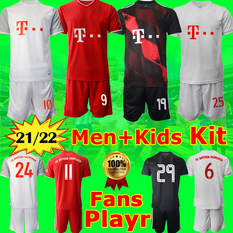 21 22 bAyerN fans playr Soccer Jerseys SANE LEWANDOWSKI Short Sleeve MUNCHEN MULLER DAVIES CUISANCE munich Football training Shirt pants 20, Black
21 22 bAyerN fans playr Soccer Jerseys SANE LEWANDOWSKI Short Sleeve MUNCHEN MULLER DAVIES CUISANCE munich Football training Shirt pants 20, Black