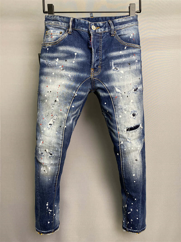2021 Top Quality jeans New Mens Luxury Designer D2 Denim Jeans Holes Trousers Dsquare Biker Pants 2#A507, A507
2021 Top Quality jeans New Mens Luxury Designer D2 Denim Jeans Holes Trousers Dsquare Biker Pants 2#A507, A507