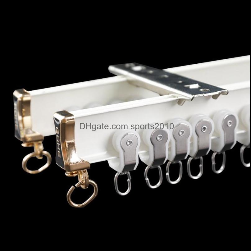 Other Decor Décor Home & Gardenaluminum Alloy Curtain Tracks Curve Rail Window Visible Durable Track Curtains Aessories Bendable Installatio
Other Decor Décor Home & Gardenaluminum Alloy Curtain Tracks Curve Rail Window Visible Durable Track Curtains Aessories Bendable Installatio