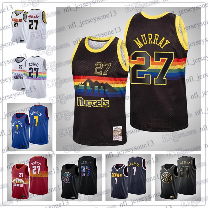 Custom Denvers Men women youth 2020-21 Nuggetss 7 Facundo Campazzo 27 Jamal Murray Red black blue City Jersey
Custom Denvers Men women youth 2020-21 Nuggetss 7 Facundo Campazzo 27 Jamal Murray Red black blue City Jersey