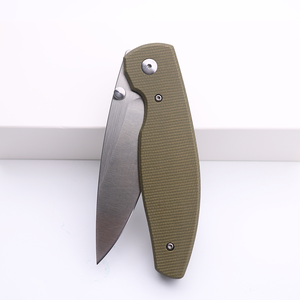 Fast Shipping Smke Knives TRM Atom Pocket Folding Knife Satin 14C28N Blade Green Micarta Handle Tactical Survival Knife Outdoor Camping Tools
Fast Shipping Smke Knives TRM Atom Pocket Folding Knife Satin 14C28N Blade Green Micarta Handle Tactical Survival Knife Outdoor Camping Tools