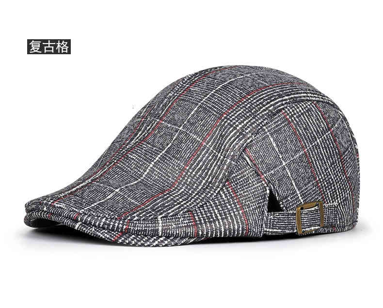 Beret Men's Korean Duck Tongue Hat Women's Versatile Trendsetter Autumn and Winter Forward British Painter's