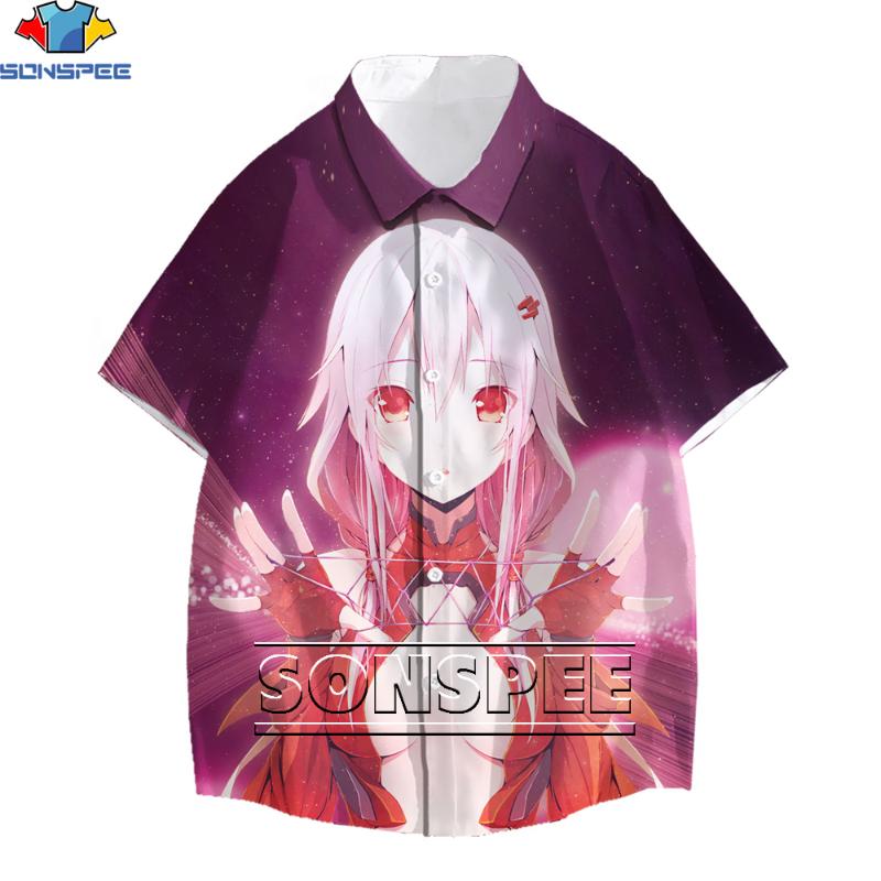 Men's Casual Shirts SONSPEE Anime T-shirt Women's Fashion Streetwear Guilty Crown 3D Printed Shirt Hip Hop Hawaiian Oversized T, White;black
Men's Casual Shirts SONSPEE Anime T-shirt Women's Fashion Streetwear Guilty Crown 3D Printed Shirt Hip Hop Hawaiian Oversized T, White;black