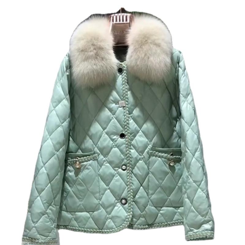 Women's Fur & Faux Collar Real Coat Autumn Winter Women Clothes 2021 Korean Elegant Down Jacket Outwear Tops Casaco Feminino, Black
Women's Fur & Faux Collar Real Coat Autumn Winter Women Clothes 2021 Korean Elegant Down Jacket Outwear Tops Casaco Feminino, Black