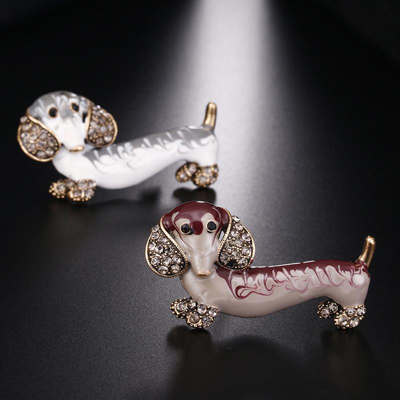 Pins, Brooches Cute Dachshund Dog Enamel Brooch Pin Shiny Rhinestone Animals Shape Collar Broaches For Women Men Kids Jewelry Accessories
Pins, Brooches Cute Dachshund Dog Enamel Brooch Pin Shiny Rhinestone Animals Shape Collar Broaches For Women Men Kids Jewelry Accessories