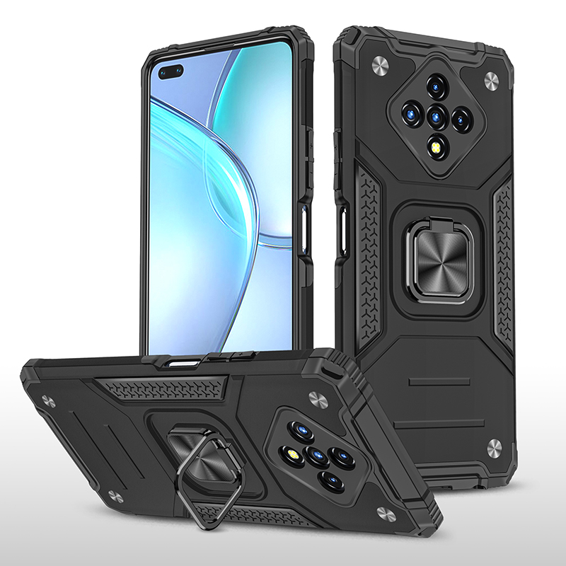 Armor Cases For Infinix Zero 8 8i Hot 9 10 play Note 7 Lite Hard Case PC With Stand Ring Shockproof protective Smart 4 Back Cover, Silver
Armor Cases For Infinix Zero 8 8i Hot 9 10 play Note 7 Lite Hard Case PC With Stand Ring Shockproof protective Smart 4 Back Cover, Silver