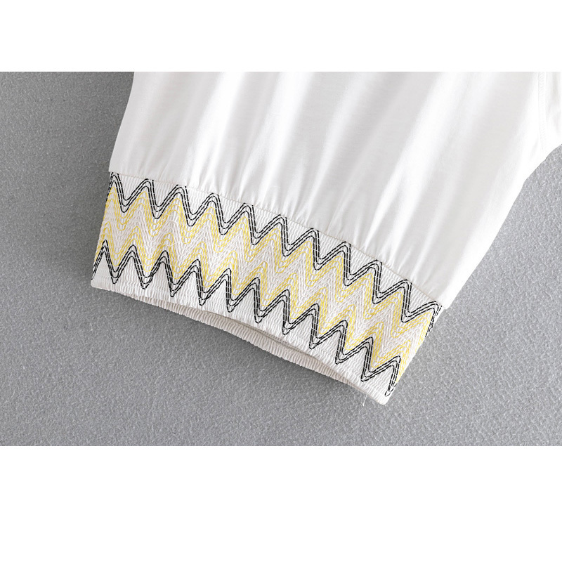 Sleeveless Geometric Color-matching White Elastic Waist Chic Women's T-shirt Summer Harajuku Female Tops 210507