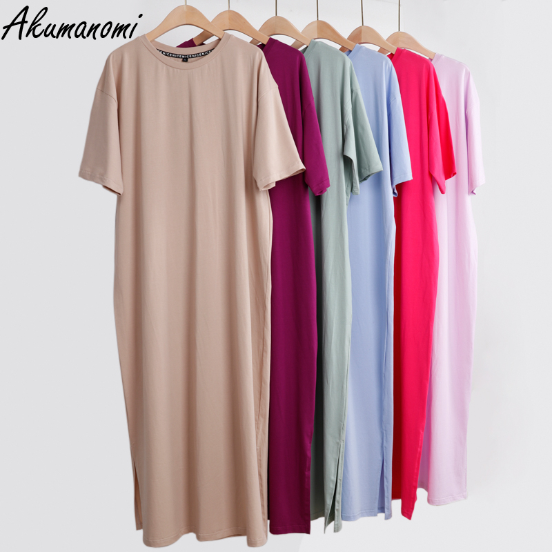 Oversized Long Summer Plus Size Women Slit Dresses 6xl 7xl 8xl 9xl 10xl Cotton Loose Casual Maxi Harajuku Za Boho Dress Black, Fuchsia
Oversized Long Summer Plus Size Women Slit Dresses 6xl 7xl 8xl 9xl 10xl Cotton Loose Casual Maxi Harajuku Za Boho Dress Black, Fuchsia