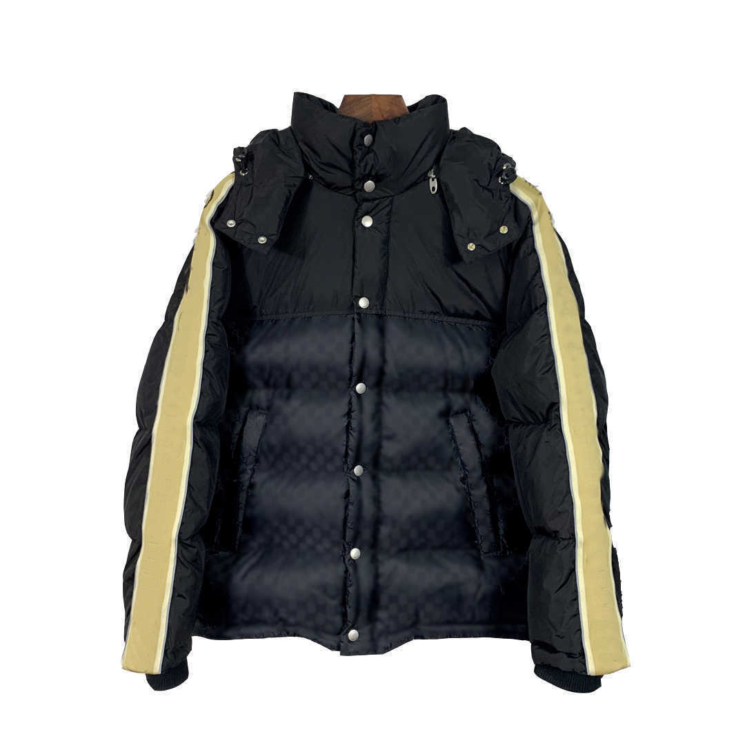 Luxury Mens Goose Down Jacket Top Quality Stylist Coat Parka Reflective Letters Full Printed Grid Hoodle Thicken Winter Jackets Men Women, Black
Luxury Mens Goose Down Jacket Top Quality Stylist Coat Parka Reflective Letters Full Printed Grid Hoodle Thicken Winter Jackets Men Women, Black