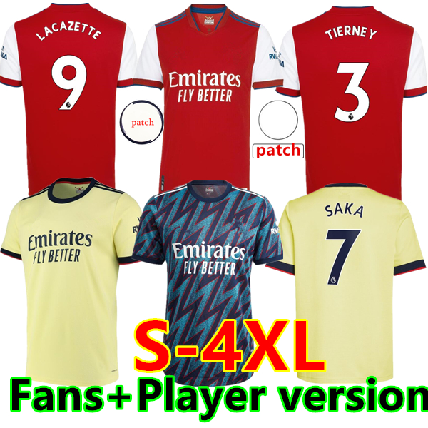 Size:S-4XL Arsen 21 22 Gunners Soccer jersey PEPE NICOLAS CEBALLOS HENRY GUENDOUZI SMITH ROWE WILLIAN TIERNEY ODEGAARD SAKA THOMAS fans+Player version Football shirt, 21/22 3rd player
Size:S-4XL Arsen 21 22 Gunners Soccer jersey PEPE NICOLAS CEBALLOS HENRY GUENDOUZI SMITH ROWE WILLIAN TIERNEY ODEGAARD SAKA THOMAS fans+Player version Football shirt, 21/22 3rd player