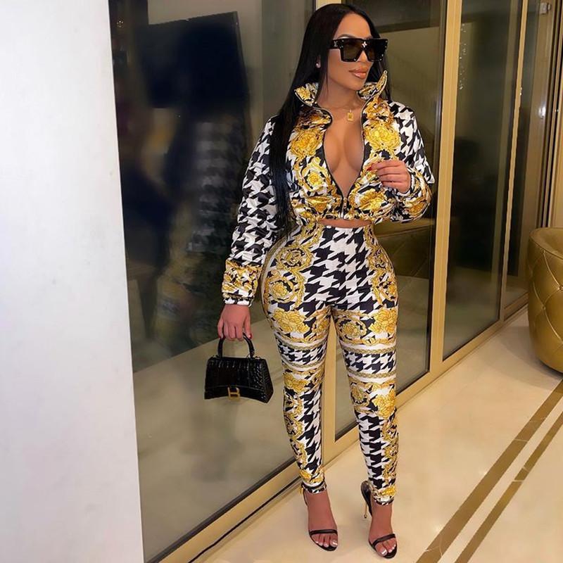 Women's Two Piece Pants 2022 Quality 2 Pcs Women Set Luxury Print Coats And Long Winter Sexy Outfits, White
Women's Two Piece Pants 2022 Quality 2 Pcs Women Set Luxury Print Coats And Long Winter Sexy Outfits, White
