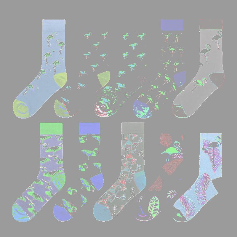 Socks & Hosiery Women Pink Green Cartoon Animals Flamingos Printed Harajuku Cute Funny Colorful Happy Female Casual Hip Hop Skate, Black;white
Socks & Hosiery Women Pink Green Cartoon Animals Flamingos Printed Harajuku Cute Funny Colorful Happy Female Casual Hip Hop Skate, Black;white
