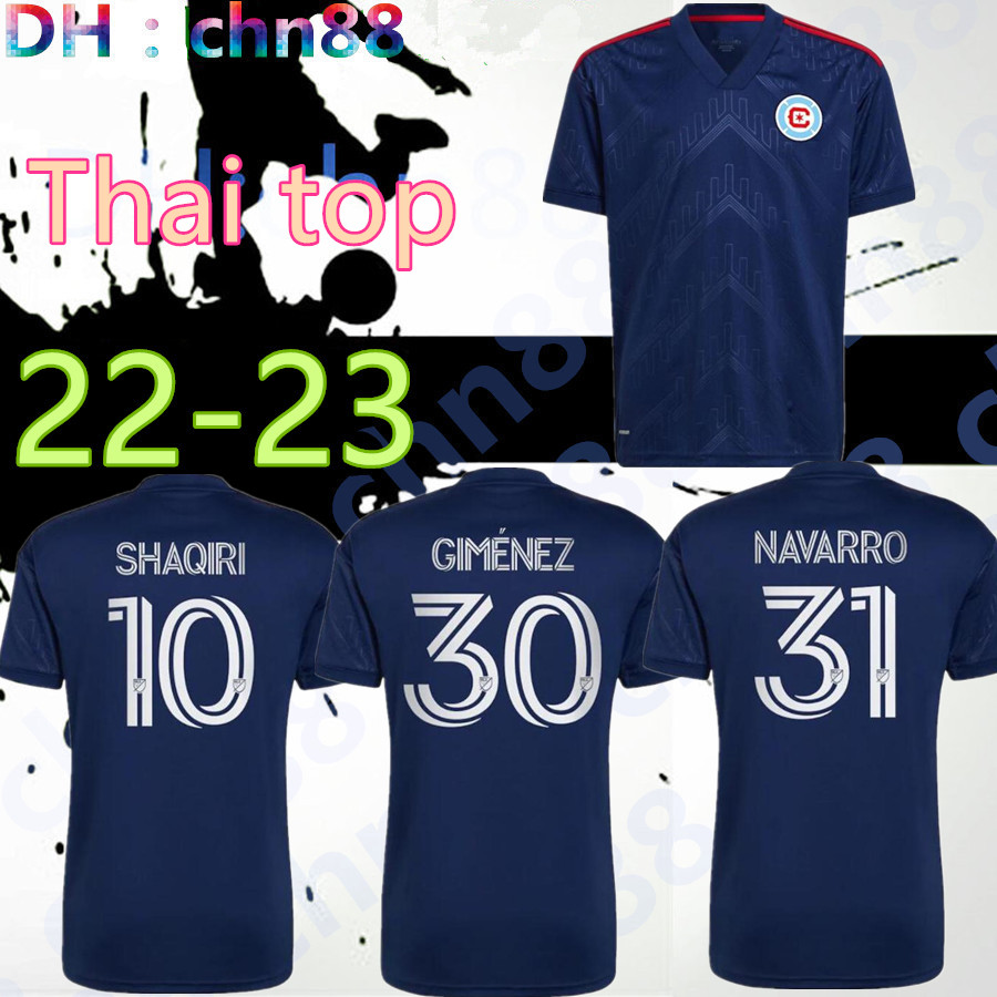 2022 Chicago mls Fire soccer jerseys Gimenez 30 2023 GIMENEZ NAVARRO 31 PRZYBYLKO 11 SLONIN SHAQIRI jersey football shirts fan version, Home
2022 Chicago mls Fire soccer jerseys Gimenez 30 2023 GIMENEZ NAVARRO 31 PRZYBYLKO 11 SLONIN SHAQIRI jersey football shirts fan version, Home