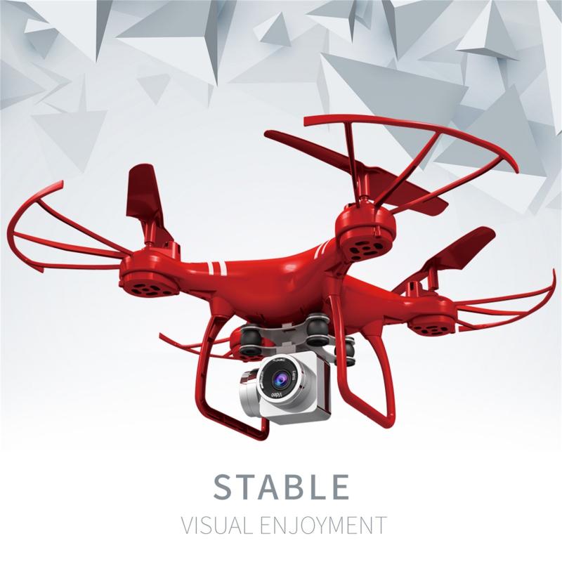 Hjhrc Four-axis Aerial Pography Aircraft Drone With Camera Hd 4k Wifi Fpv Foldable Height Holding Headless Quadcopter Drones