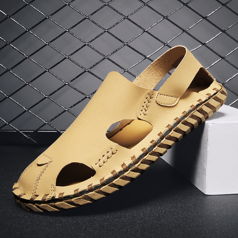 Slippers Summer personality driving leather sandals men's slippers Baotou beach Dongdong shoes casual 7ZSD, 1# shoe box
Slippers Summer personality driving leather sandals men's slippers Baotou beach Dongdong shoes casual 7ZSD, 1# shoe box