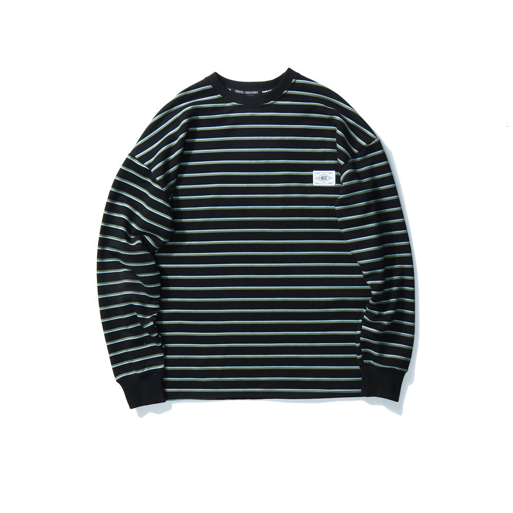 Sweatshirts Trendy striped hoodless mens street trend loose long sleeve top BF lazy round neck Pullover Hoodie, White
Sweatshirts Trendy striped hoodless mens street trend loose long sleeve top BF lazy round neck Pullover Hoodie, White