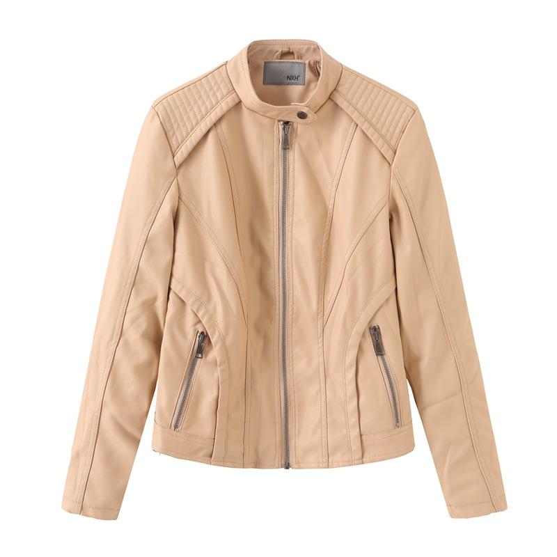 Women's Leather & Faux Vintage Moto PU Zip Up Jacket For Oversize Biker Motorcycle Streetwear Outerwear Clothing Black Khaki
Women's Leather & Faux Vintage Moto PU Zip Up Jacket For Oversize Biker Motorcycle Streetwear Outerwear Clothing Black Khaki