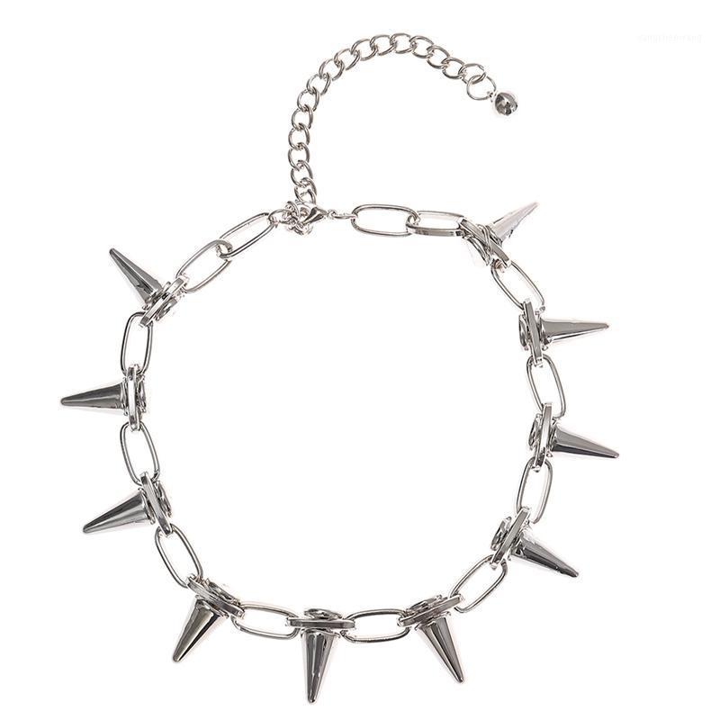 1Pc Rivets Material Chokers Punk Handmade Choker Necklace Spike Rivet Rock Gothic Chocker Chains
1Pc Rivets Material Chokers Punk Handmade Choker Necklace Spike Rivet Rock Gothic Chocker Chains