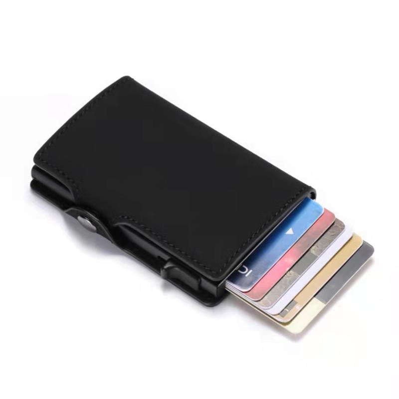 Wallets Top Men's And Women's Fashion Solid Color Aluminum Alloy Wallet, Retro Leisure PU Leather Versatile Smart Multi Card Wallet, 02
Wallets Top Men's And Women's Fashion Solid Color Aluminum Alloy Wallet, Retro Leisure PU Leather Versatile Smart Multi Card Wallet, 02
