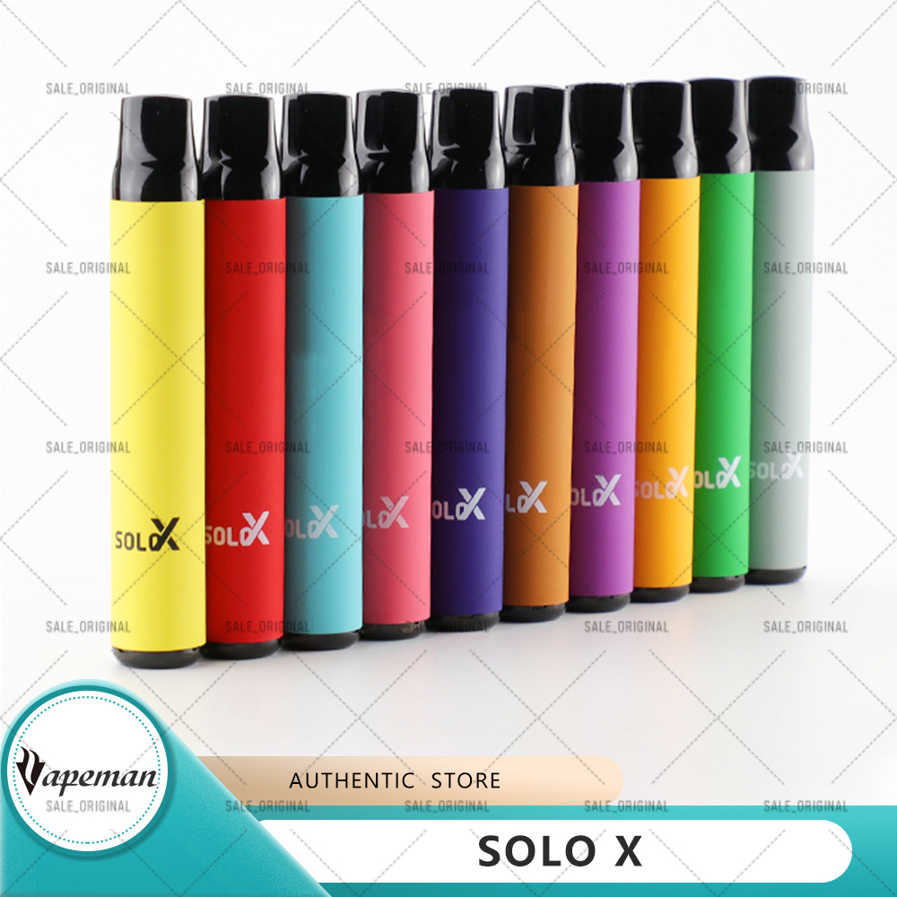 Authentic Vapeman Solo X Disposable Vape Pen 1500 puffs Strater Kits VS shion Pre-filled Kit 100% original
Authentic Vapeman Solo X Disposable Vape Pen 1500 puffs Strater Kits VS shion Pre-filled Kit 100% original