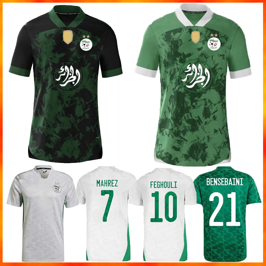 21/22 Algeria MAHREZ Soccer Jerseys 2021 2022 Africa Cup Special Edition FEGHOULI BRAHIMI BELAILI BOUNEDJAH Maillots 21 22 football Shirt ATAL Uniform, 08
21/22 Algeria MAHREZ Soccer Jerseys 2021 2022 Africa Cup Special Edition FEGHOULI BRAHIMI BELAILI BOUNEDJAH Maillots 21 22 football Shirt ATAL Uniform, 08