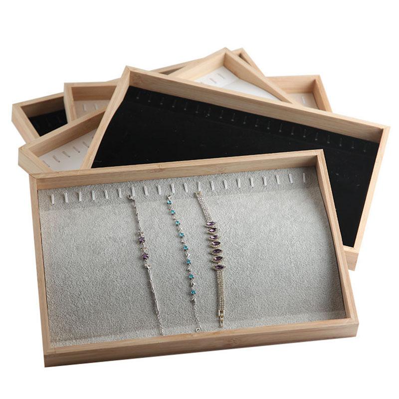 Jewelry Pouches, Bags Bamboo Wood Necklace Tray Storage Box Bracelet Display Props Accessory Set
Jewelry Pouches, Bags Bamboo Wood Necklace Tray Storage Box Bracelet Display Props Accessory Set