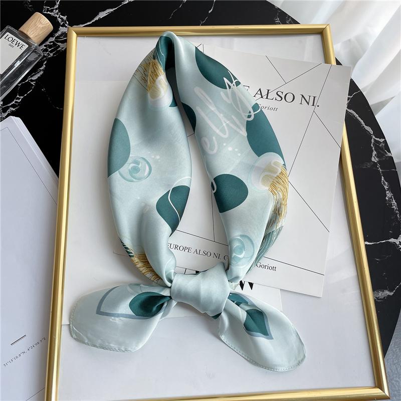 Scarves Wave Point Hair Bands Silk Square Scarf Women Fashion Hijab Headband Foulard Soft Neckerchief Bag Tie Ribbon Lady Bandana Turban
Scarves Wave Point Hair Bands Silk Square Scarf Women Fashion Hijab Headband Foulard Soft Neckerchief Bag Tie Ribbon Lady Bandana Turban