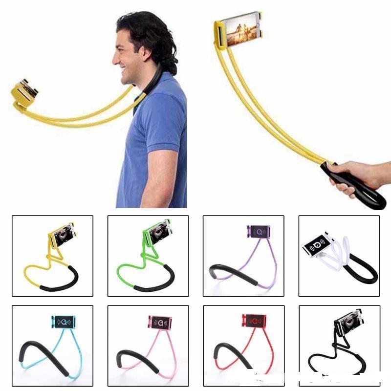 Universal 360 Degree Hands Free Cell Phone Mounts Stands Hanging Neck Bracket Creative Bedside Lazy Holder
Universal 360 Degree Hands Free Cell Phone Mounts Stands Hanging Neck Bracket Creative Bedside Lazy Holder