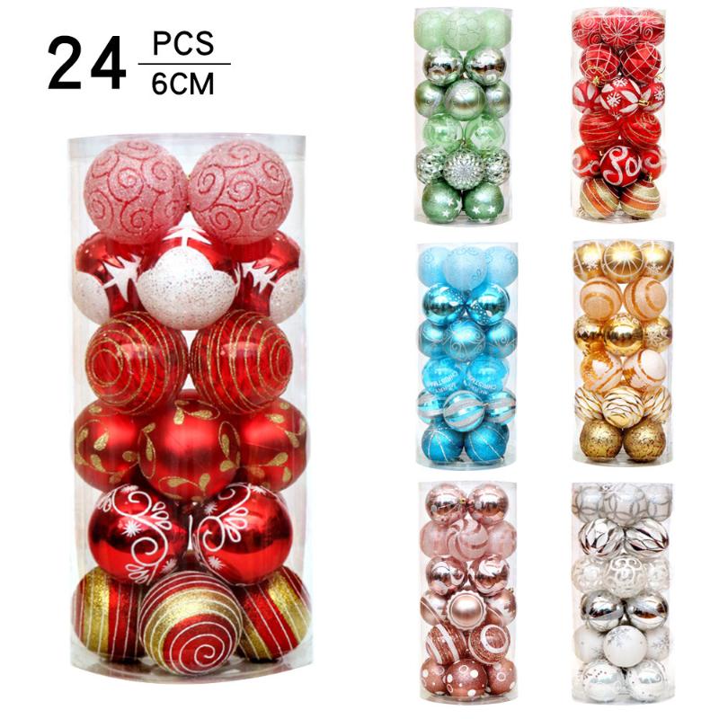 Christmas Decorations LuanQI 24Pcs Red Gold Plastic Balls Ornament 6cm Hang Pendant Ball Indoor Year Xmas Tree Decor
Christmas Decorations LuanQI 24Pcs Red Gold Plastic Balls Ornament 6cm Hang Pendant Ball Indoor Year Xmas Tree Decor
