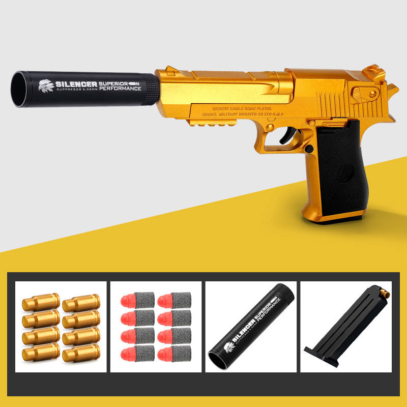 Mystery Box: Toy Guns Pistol Blaster Crystal Bomb Foam Darts Shooting Novelty Rifle Sniper For Boys Kids Adults Outdoor Games