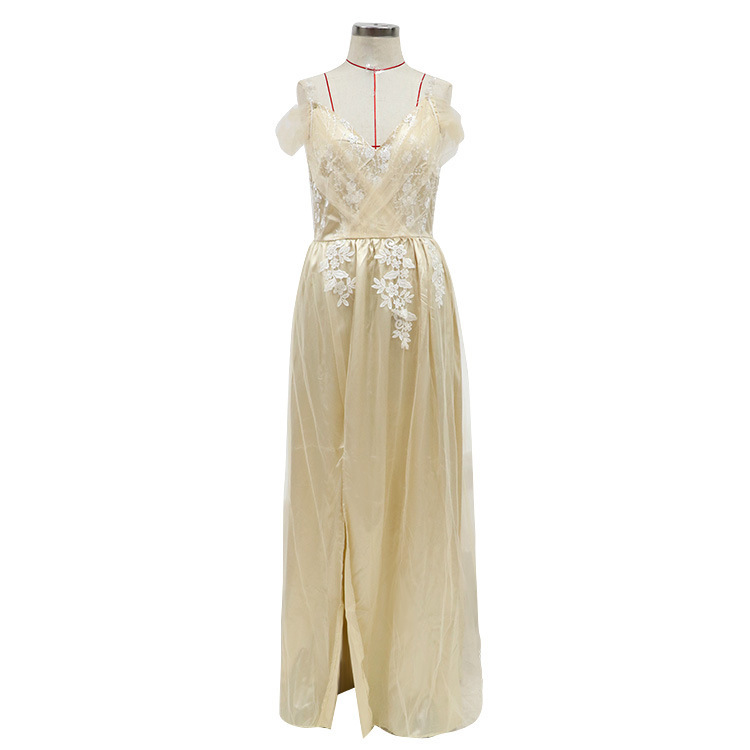 Women Dress Temperament Lace Wedding Party Slash Neck Off Shoulder Evening es Long Plus Size Maxi es 210524