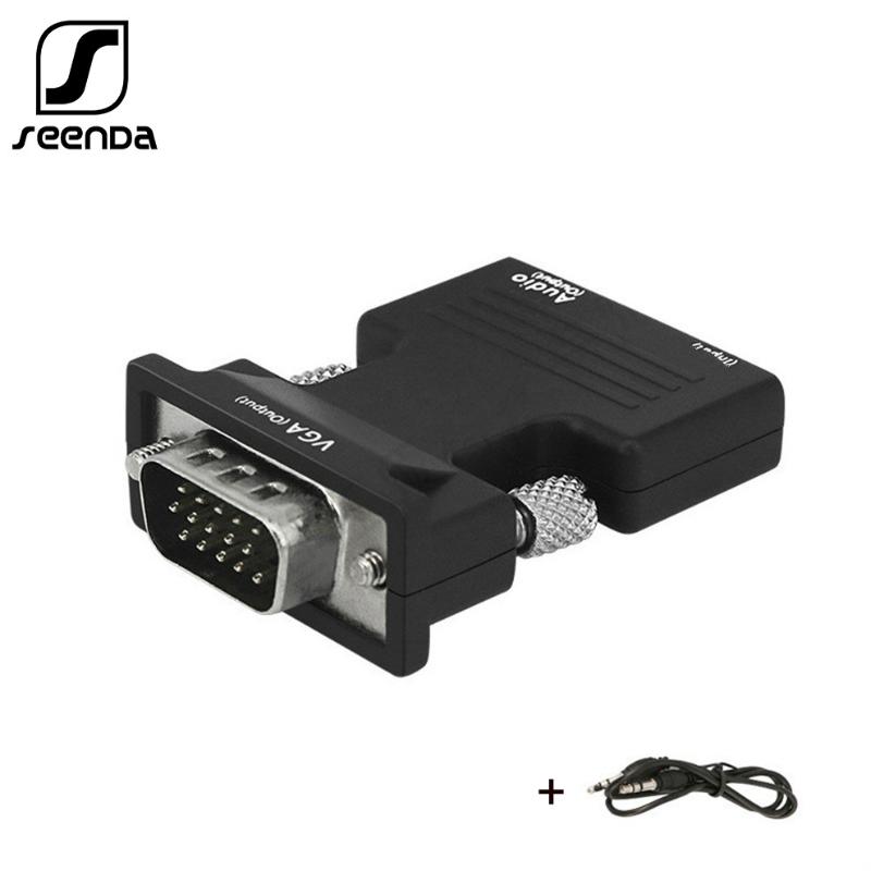 Audio Cables & Connectors 1080P Female -compatible To VGA Male Converter Adapter With Cable For Laptop TV Box Projector PS4 HDTV
Audio Cables & Connectors 1080P Female -compatible To VGA Male Converter Adapter With Cable For Laptop TV Box Projector PS4 HDTV