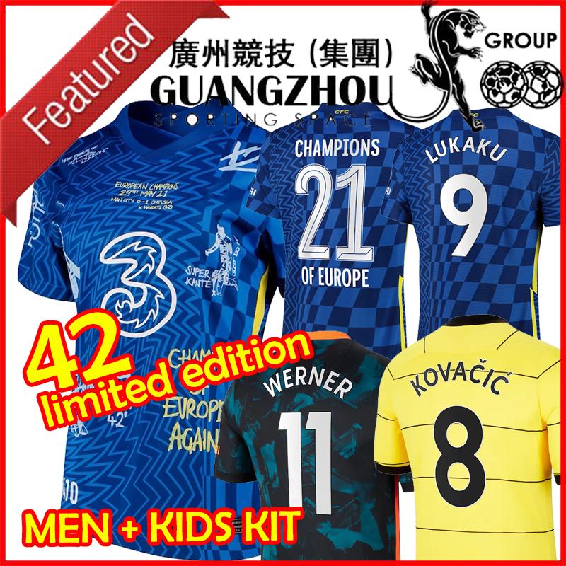 LUKAKU KOVACIC CFC Soccer Jersey 42 Limited Edition 2021 Champion Home Away Third Goalkeeper WERNER HAVERTZ 2022 GK Kids Kit Football Shirt, Training top - blue
LUKAKU KOVACIC CFC Soccer Jersey 42 Limited Edition 2021 Champion Home Away Third Goalkeeper WERNER HAVERTZ 2022 GK Kids Kit Football Shirt, Training top - blue