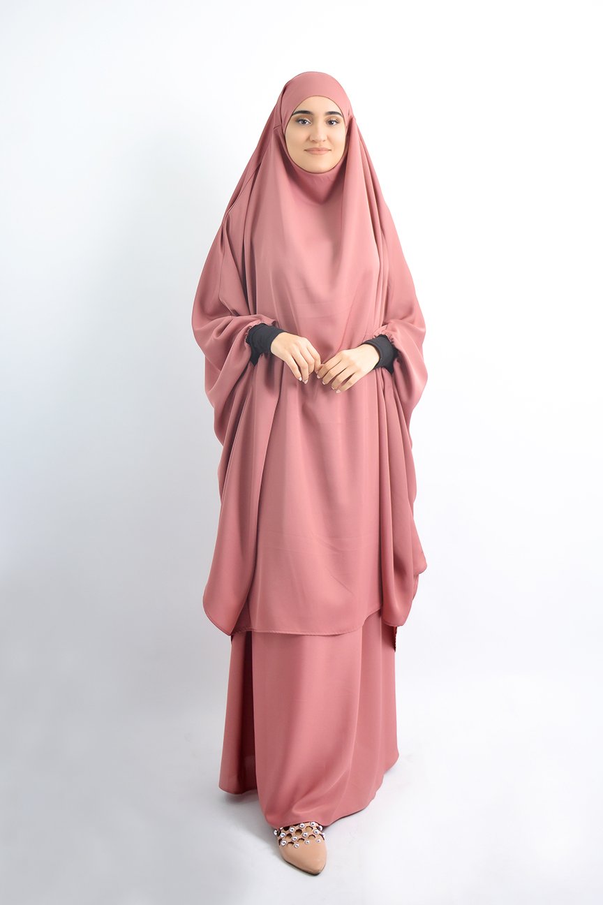 Two-Piece Set Muslim Women Prayer Garment Dress Hijab Long Khimar Abaya Jilbab Outfit Ramadan Skirt Abayas Islamic Clothes Niqab
Two-Piece Set Muslim Women Prayer Garment Dress Hijab Long Khimar Abaya Jilbab Outfit Ramadan Skirt Abayas Islamic Clothes Niqab