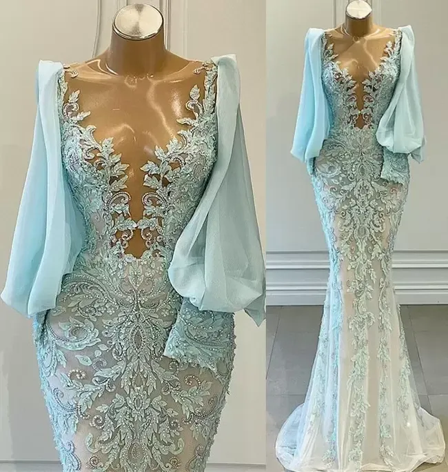 2022 Plus Size Arabic Aso Ebi Mermaid Lace Beaded Prom Dresses Sheer Neck Long Sleeves Evening Formal Party Second Reception Gowns CG001, Black
2022 Plus Size Arabic Aso Ebi Mermaid Lace Beaded Prom Dresses Sheer Neck Long Sleeves Evening Formal Party Second Reception Gowns CG001, Black