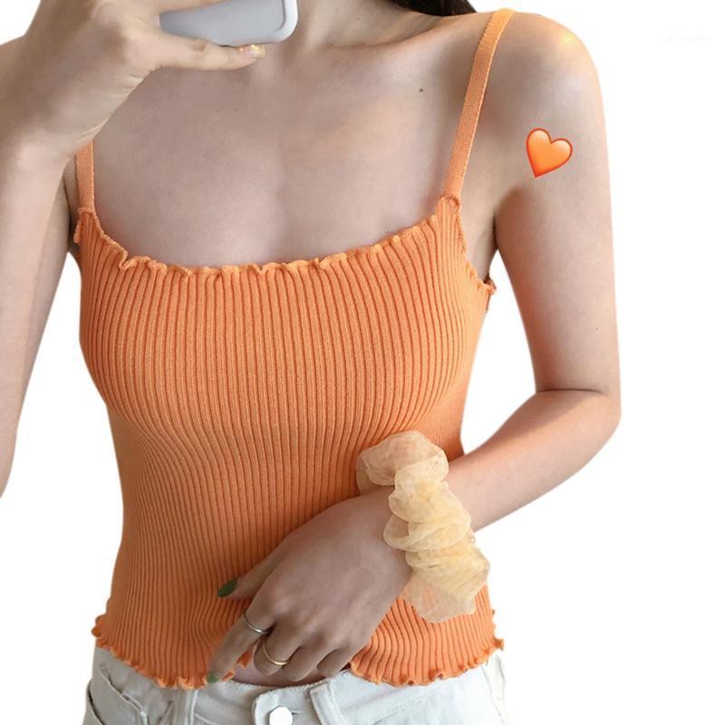 Women's Tanks & Camis Fashion Summer Knitted Sleeveless Sexy Top Short Small Sling Lake Cyan For Women
Women's Tanks & Camis Fashion Summer Knitted Sleeveless Sexy Top Short Small Sling Lake Cyan For Women