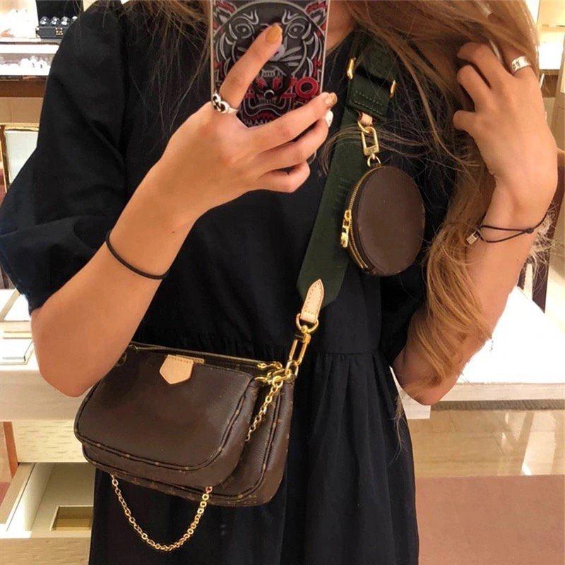 Handbags 3pieces POCHETTE MULTI Qulity Purse Bag Crossbody ACCESSORIES High Handbag Womens 2021- Fashion Set Shoulder Female Designer Fopoj
Handbags 3pieces POCHETTE MULTI Qulity Purse Bag Crossbody ACCESSORIES High Handbag Womens 2021- Fashion Set Shoulder Female Designer Fopoj