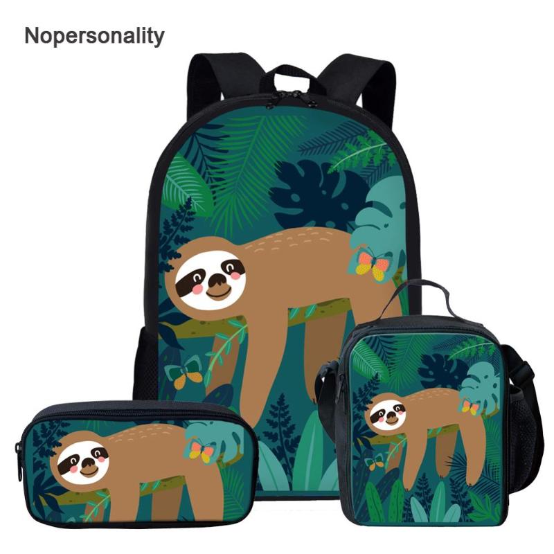 Cute 3d Animal Sloth Print School Bag Set For Teenager Girls Boys 16inch Primary Children Book Mochila Child Kids Schoolbags Bags
Cute 3d Animal Sloth Print School Bag Set For Teenager Girls Boys 16inch Primary Children Book Mochila Child Kids Schoolbags Bags