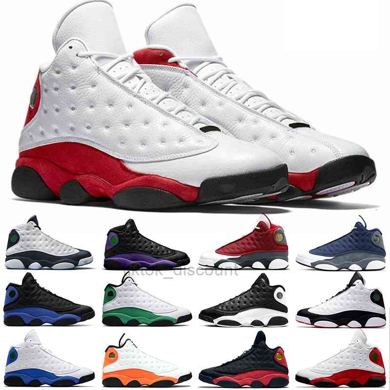 Jumpman 13 Basketball Shoes 13s Mens Sneakers Dark Powder Blue Lucky Green Court Purple Reverse Bred Gold Glitter Sports Shoe Size 40-47
Jumpman 13 Basketball Shoes 13s Mens Sneakers Dark Powder Blue Lucky Green Court Purple Reverse Bred Gold Glitter Sports Shoe Size 40-47