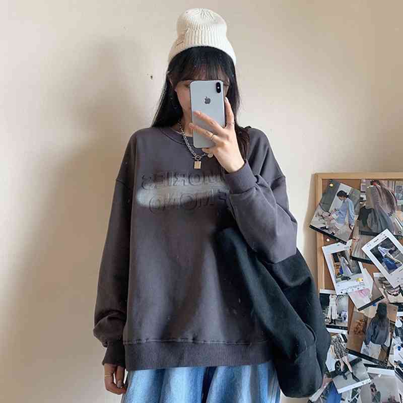 Autumn 2021 new sweater women's spring and autumn thin coat Korean ins fashion design BM loose long sleeve top, White
Autumn 2021 new sweater women's spring and autumn thin coat Korean ins fashion design BM loose long sleeve top, White