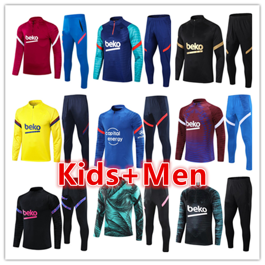 FC Barcelona messi mens + kids football tracksuits training suit jerseys sets 2021 2022 designer soccer tracksuit jacket jogging kit chandal futbol survetement foot, 18
FC Barcelona messi mens + kids football tracksuits training suit jerseys sets 2021 2022 designer soccer tracksuit jacket jogging kit chandal futbol survetement foot, 18