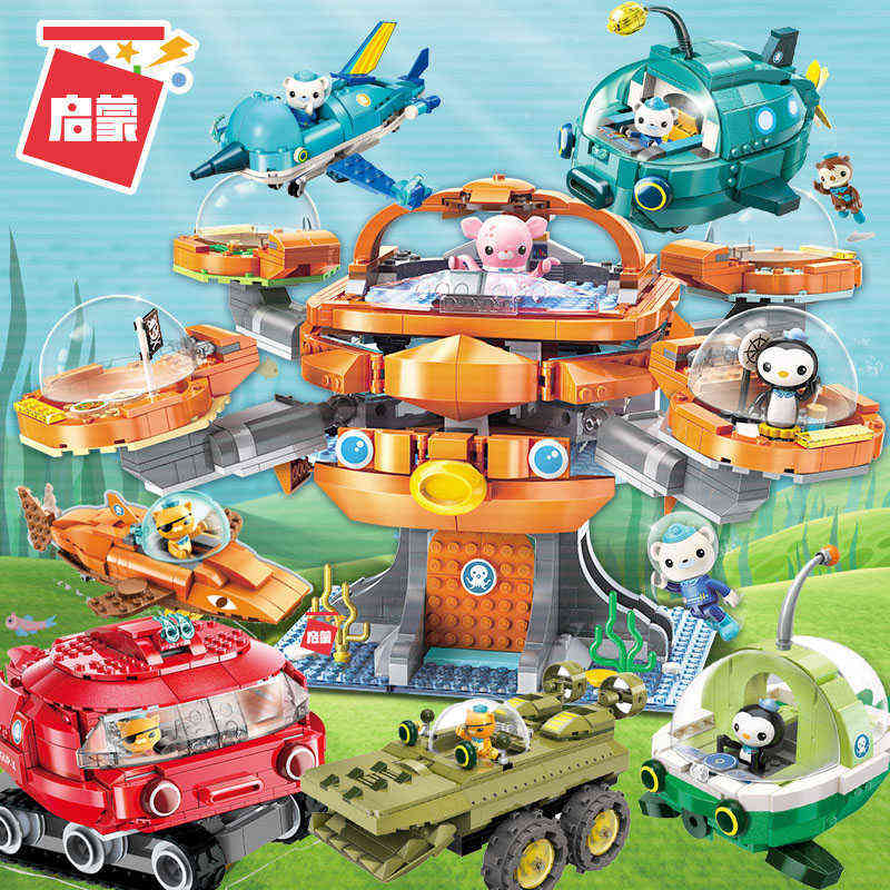 Octonauts Building Block Octo-Pod Octopod Playset & Barnacl kwazii po Inkling 698pcs Educational Bricks Toy For BoyLB9T
Octonauts Building Block Octo-Pod Octopod Playset & Barnacl kwazii po Inkling 698pcs Educational Bricks Toy For BoyLB9T